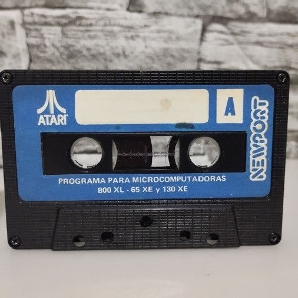 Juego Atari Cassette  Strike Eagle Futbol Space Invaders 1