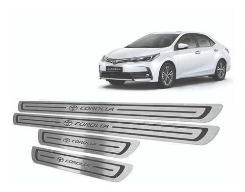 Cubre Zocalos P/ Toyota Corolla Hasta Modelo 2022 0