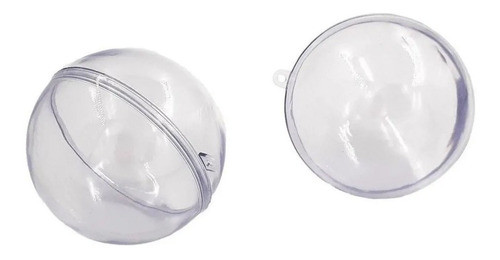 50 Esferas Bola De Acrilico 7 Cm  Para Personalizar 1