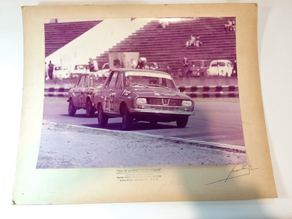 Turismo Carretera Antigua Foto Original Firmada  Ro 1203 0