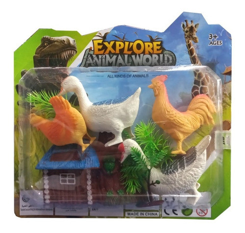 Set Animales De Granja 4 Unidades Accesorios Rayuela 526 0
