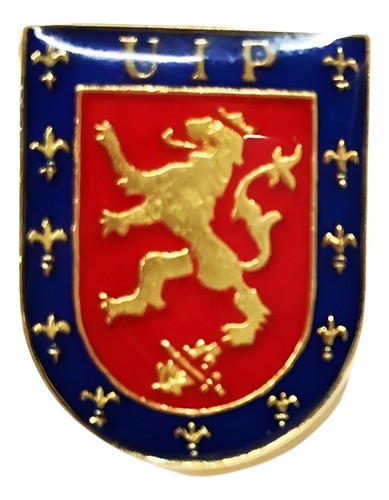 Piocha Metálico Grande Uip Unidades De Intervención Policial 0