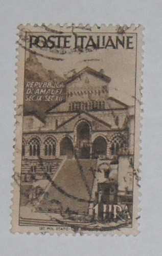 Selo Antigo Italia  - Repubblica Di Amalfi  -   1946 0