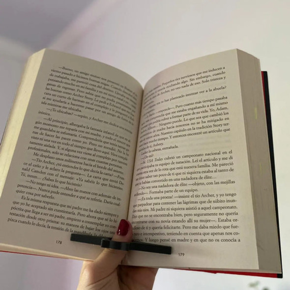 Sujetador De Páginas Para Libros 1