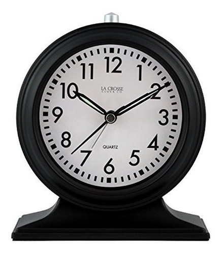 Lacrosse 617  3014 Mantel Reloj Despertador Color Negro 0