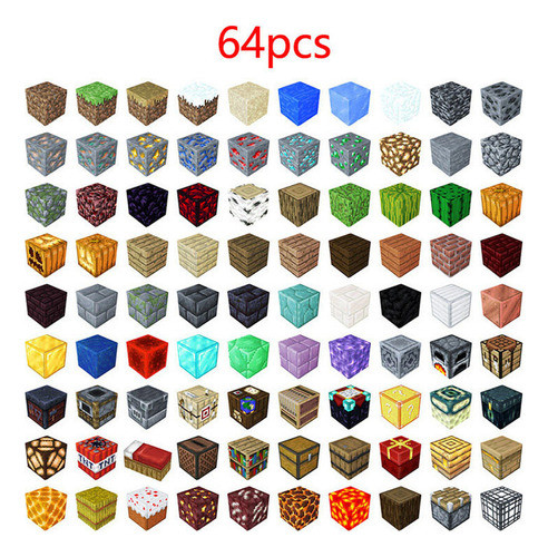 Bloco De Construção De Brinquedo Magnético De Minecraft 1