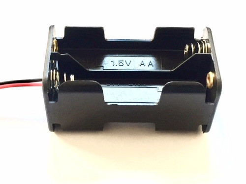 Portapilas 4aa 6v C/cable 15 Cm Polarizado Belgrano 0