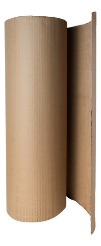 Rollo De Carton Corrugado 1 X 25 Mts Mudanza Embalaje 0