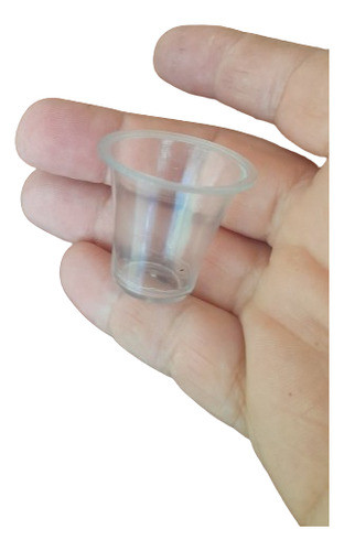 100 Copinho 10ml Cristal+100 Colherzinhas P/ Doce Brigadeiro 1