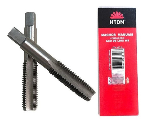 Macho Manual Ws 1/4'' X 20 Fios 40690 Htom - Jogo 02 Peças 1