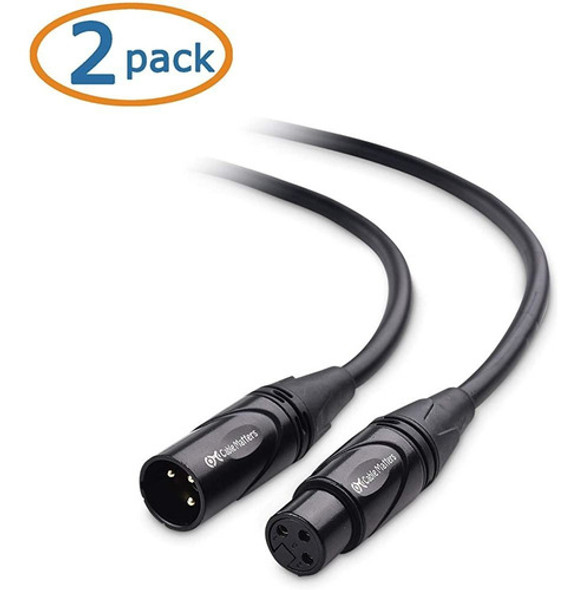 Cable De Micrófono Xlr Macho A Hembra De Cable Importa 1