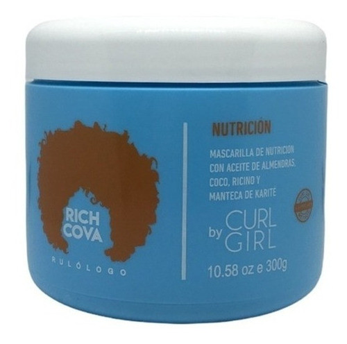 Rich Cova Mascara Nutricion X 300 Ml Curl Girl Rulos 0