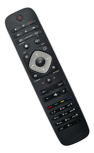 Control Remoto 47pfl7007/77  Para Philips Smart Tv Ambilight 0