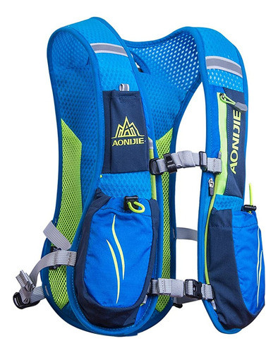 Mochila Senderismo Impermeable Ligera Verde Azul 5.5l 0