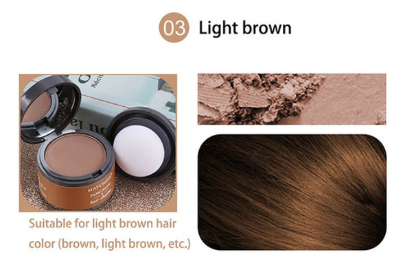 Bbb Pó Para Preenchimento De Cabelo K Coverage Hair Shadow 1