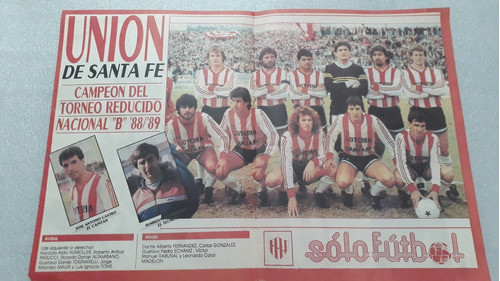 Pósters De Unión De Santa Fé Lote De 7 Láminas Excelente Est 0