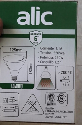 Pantalla Pie Lampara Infrarroja 250w Kinesiología Envíos 1