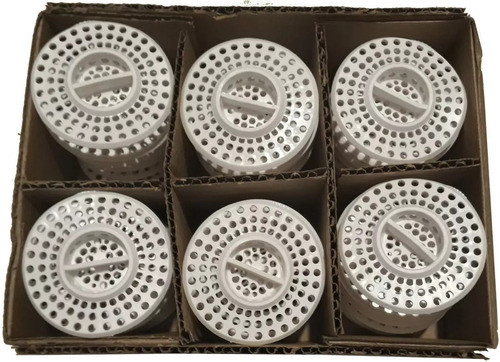 Rejilla Filtro Universal Pvc Para Pileta Cocina Bañera X72u 0
