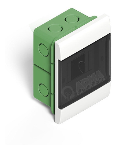 Caja Para Termicas Genrod 4 Polos Embutir 0