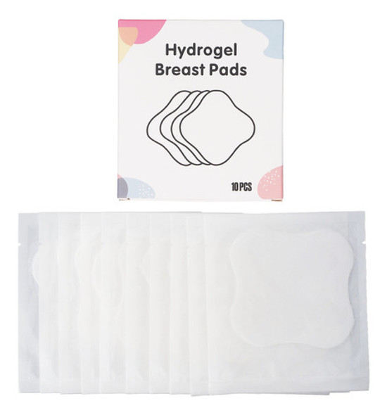 Adesivos De Hidrogel Para Mamilos, 10 Peças, Capas, Adesivos 0