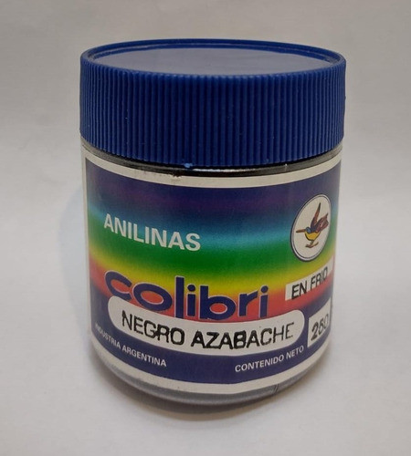 Anilina Colibri En Frio X 250 Grs X 6 Potes 0