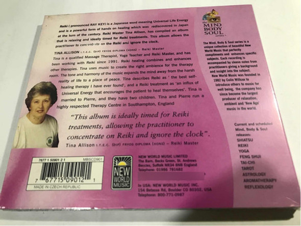 Reiki Misic For Relaxation Cd Nuevo Digipack 1
