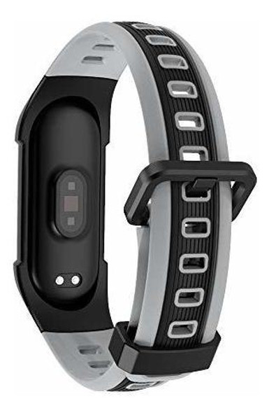 Correa De Repuesto Deportiva Para Xiaomi Mi Band 5 Blanco 1 Correa De Repuesto Deportiva Para Xiaomi Mi Band 5 Blanco 1