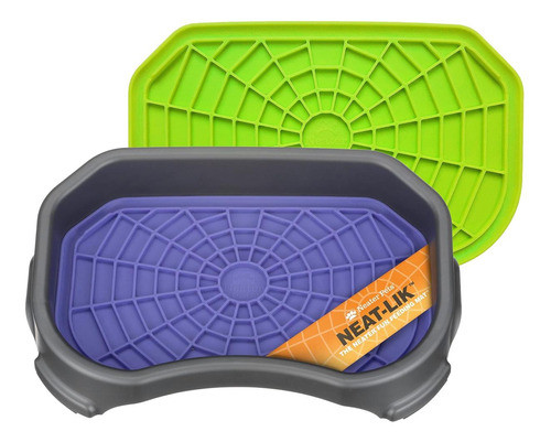 Neater Pet Brands Neat-lik Con Bandeja Protectora De Lenta Y 0