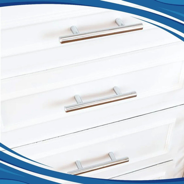 Manija Tirador Barral Acero Inoxidable Mueble 64 Mm 1