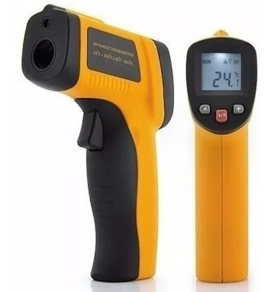 Termometro Digital Lcd T/pistola P/ Gastronomia -50/380º S. 0
