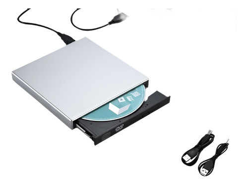 Portátil Externo Usb 2.0 Quemador De Cd-rw Reproductor Combo 0