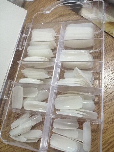 Uñas Postizas Naturales X 100 Unidades-mym 1