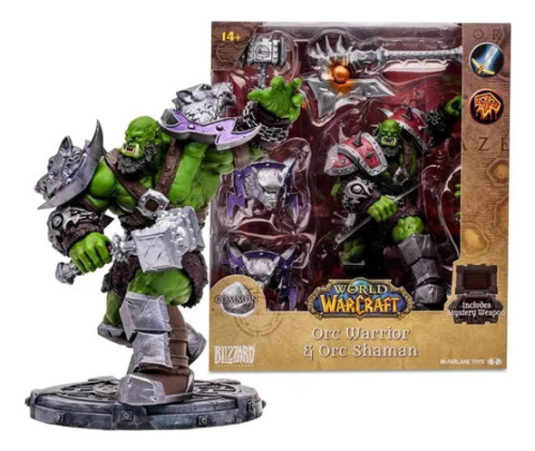 Figura Wordl Warcraft Orc Warrior Shaman Common 0