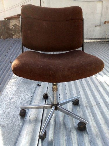 T-viejo Sillon Giratorio De 49 Ancho - 54,5 Prof - 81 Alto 0