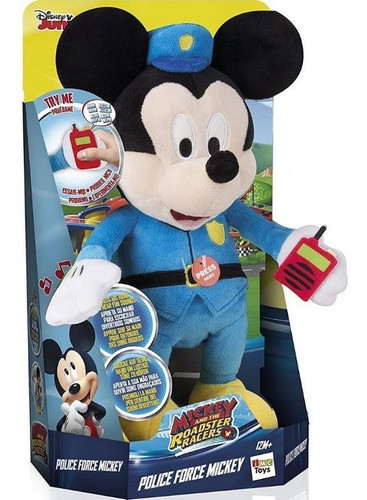 Peluche Mickey Interactivo Policía Disney 1