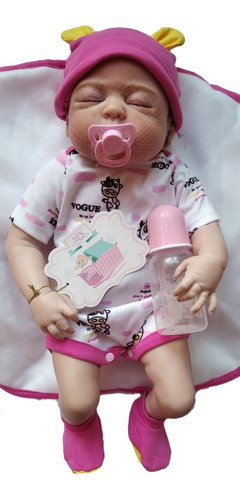 Muñeca Bebe Reborn, Cuerpo Entero 55 Cm. Entrega Inmediata 0