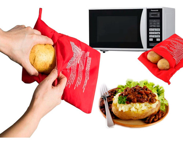 Pack X2 Bolsa Hornea Cocina Papa Choclo Zapallo En 4' 0 Pack X2 Bolsa Hornea Cocina Papa Choclo Zapallo En 4' 0