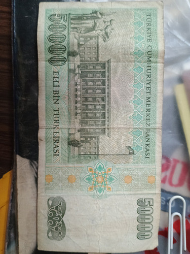 Billete De 50000 Liras Turcas (1997) 1
