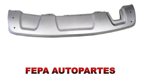 Mascara Spoiler Paragolpes Trasero Renault Duster 10/14 Gris 1