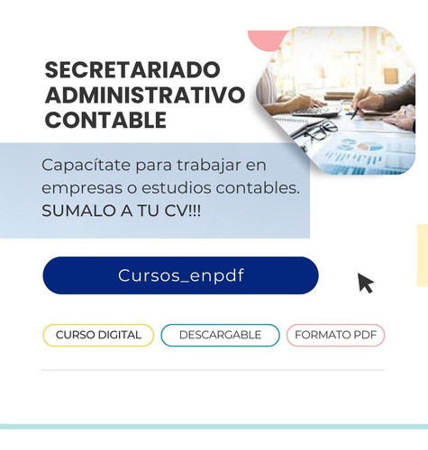 Curso Secretariado Administrativo Contable - Digital Pdf 0
