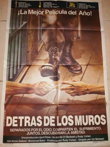 Detrás De Los Muros//poster Gigante De Cine!! 0