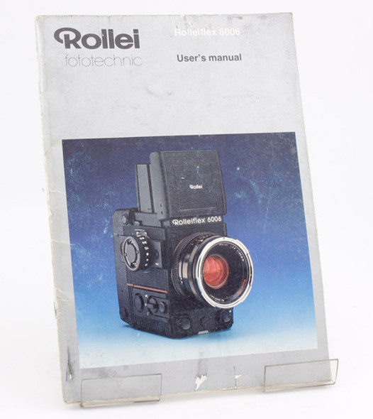 Manual De Instrucciones Rolleiflex 6006 0