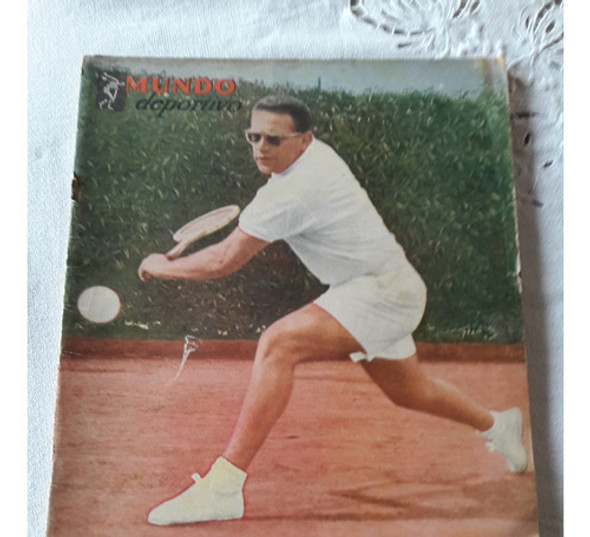 Mundo Deportivo N° 294 1954 Drobny Pascual Perez Peron 0