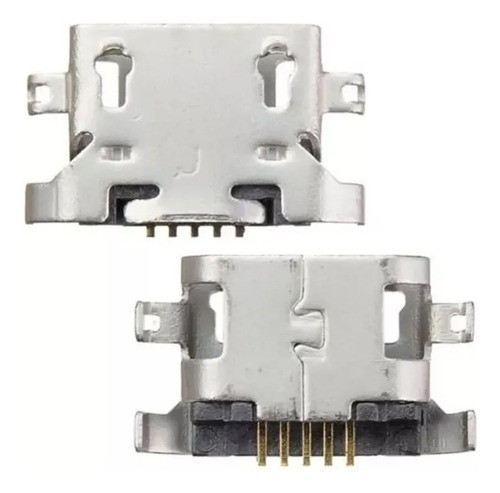 Kit C/10 Conector Micro Usb Para Quantum Fly Q7 Original 1