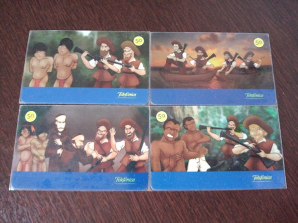 Cartões Telefonicos Série Bandeirantes 0