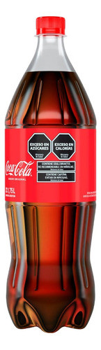 Coca Cola Botella 1,75l Zero Pack X16 Gaseosa Zetta Bebidas 1