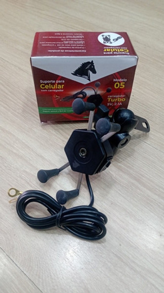 Suporte De Celular Garra Com Carregador 0