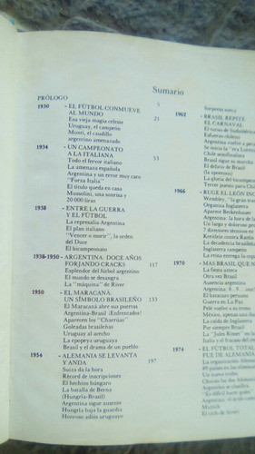 El Libro De Los Mundiales Del 1930 Al 1978 De Colección 1