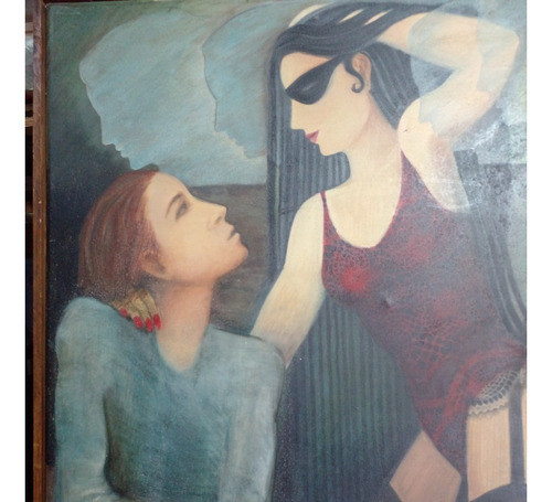 Kiesling Cuadro Al Oleo Original Firmado 0