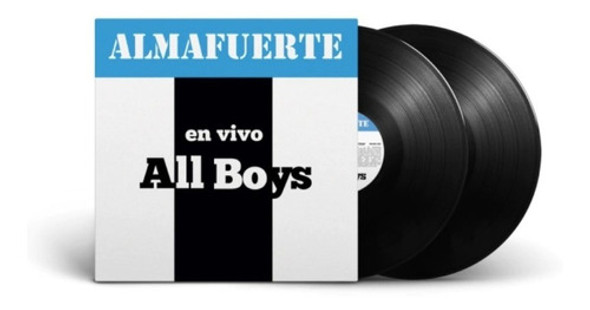 Vinilo Lp Doble Almafuerte - En Vivo En All Boys - Gatefold 0